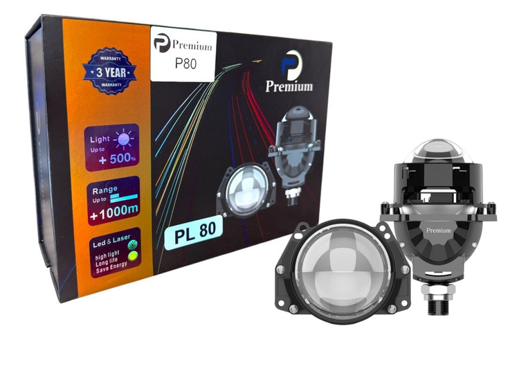 لنز چراغ خودرو پرمیوم مدل pl80